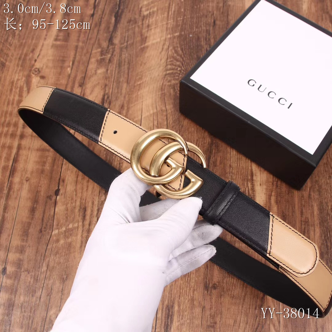 Gucci Belts 3.8CM Width 093